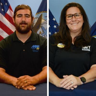 A posed picture of Nick Dong and Carrie Jay-Root 